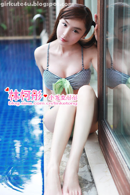 4 Summer fresh bikini-Linke Tong-very cute asian girl-girlcute4u.blogspot.com