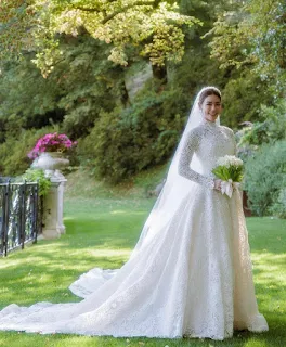 Asian celebrity wedding gowns