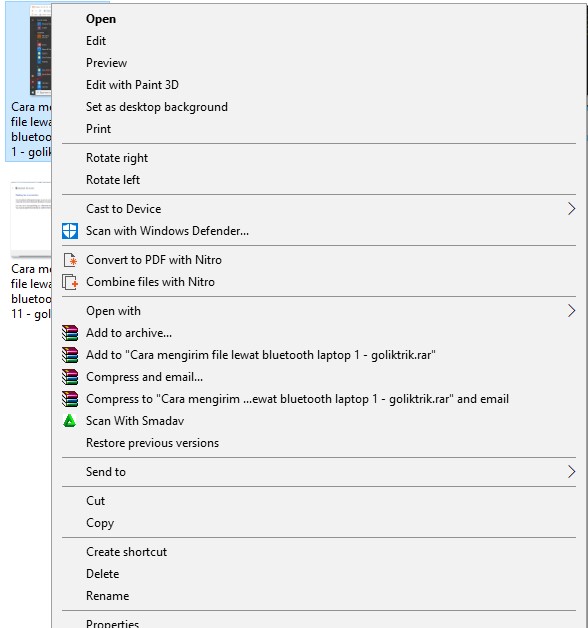 Cara Mengirim File Lewat Bluetooth Laptop dan Dari Hp ke Laptop