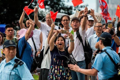 Bagaimana Apikasi Daring Gerakkan Demo Besar 'Tanpa Pemimpin' di Hong Kong.