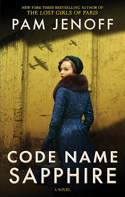 book cover of historical fiction novel Code Name Sapphire by Pam Jenoff