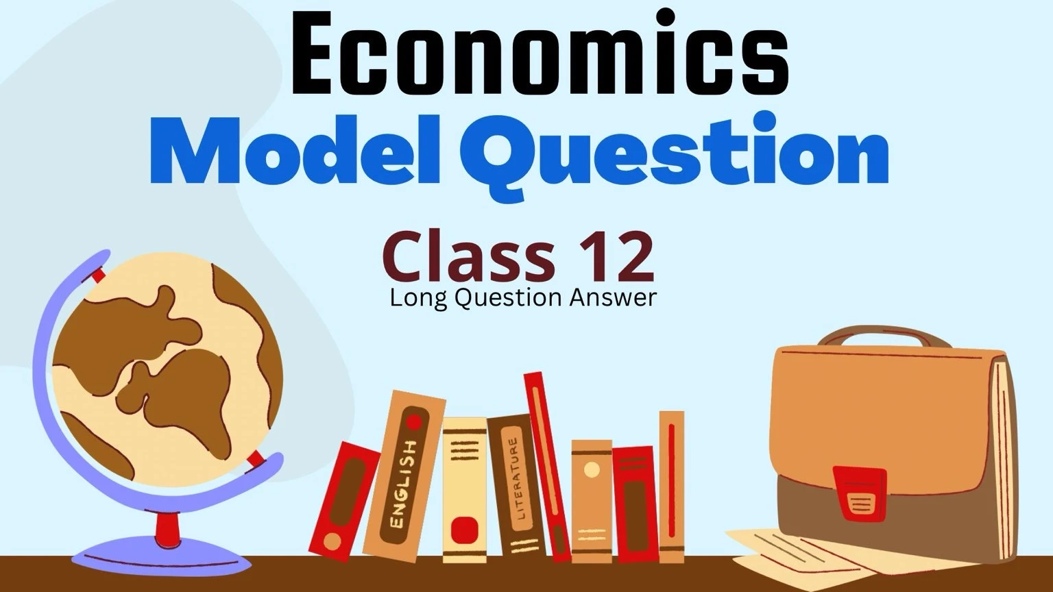 Class 12 Economics Model Question 2080 With Solution