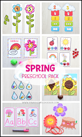 Spring Preschool and Kindergarten Learning Materials