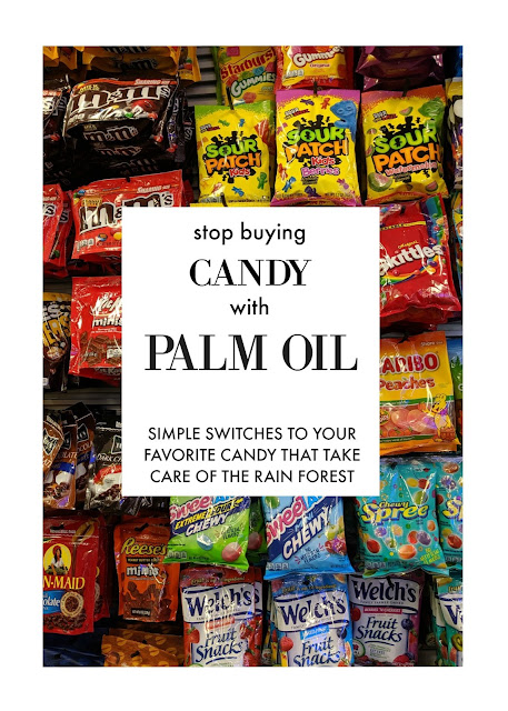 Don't Buy Candy with Palm Oil- Palm Oil Free and Ethical Switches for your Favorite Treat