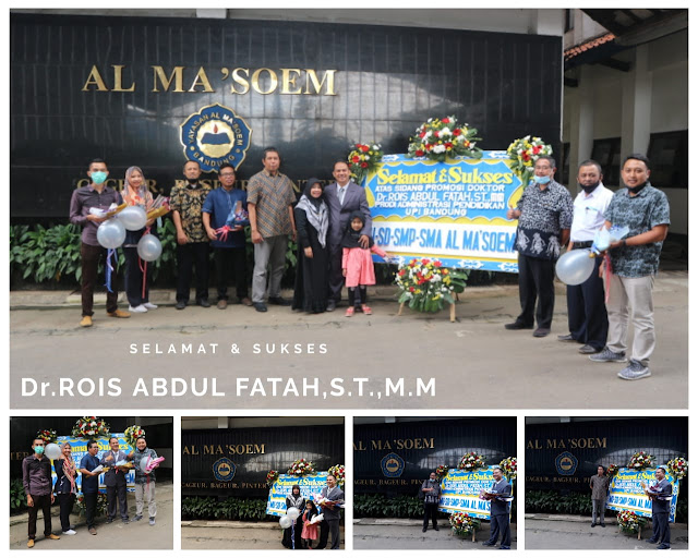 SMP AL MA'SOEM: Selamat dan Sukses untuk Dr. Rois Abdul ...