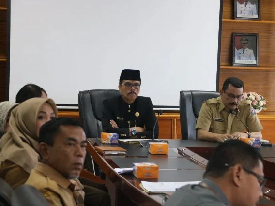 Kendalikan Inflasi, Bupati Safaruddin Ikuti Rakor TPID Bersama Mendagri