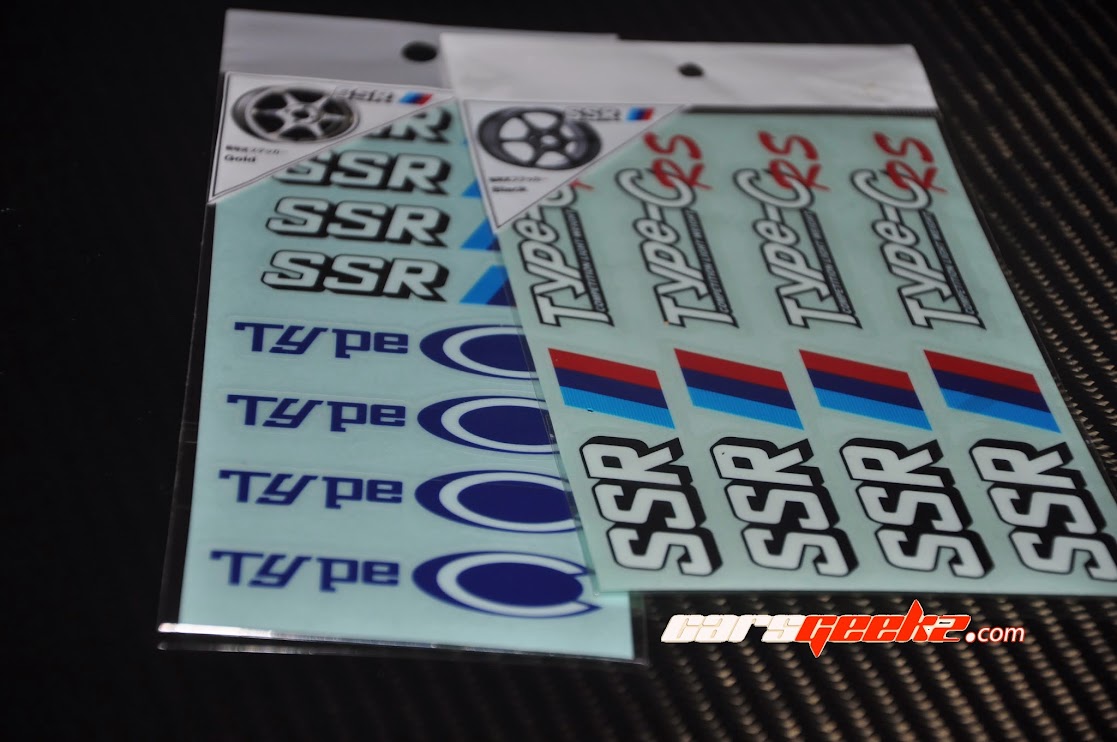 SSR Type C and Type C-RS decal