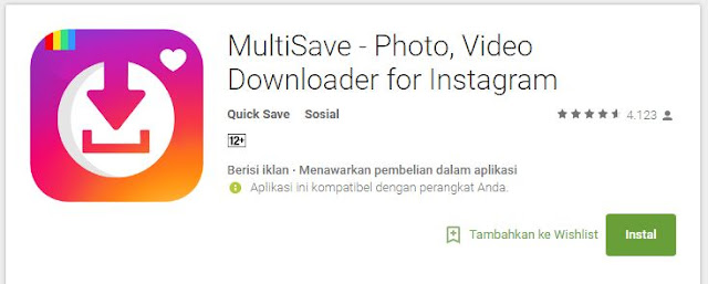 4 Aplikasi Download Video Instagram Android yang Paling Banyak Digunakan