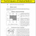 COURS: " TECHNIQUES D'IMPLANTATION " -PDF