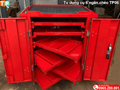 Tủ dụng cụ sửa chữa 6 ngăn chéo