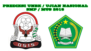 Prediksi Soal Kunci Jawaban UNBK SMP MTS 2018 93% TEMBUS