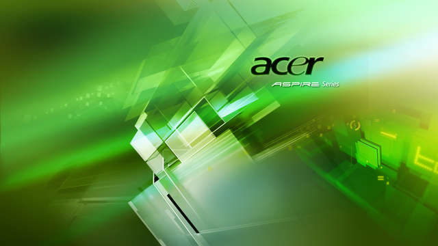 acer wallpaper. Acer Aspire Green Wallpaper