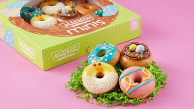 Krispy Kreme 2024 Spring Minis donuts.