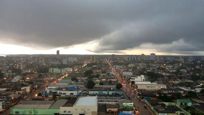Sipam prevê fim de semana nublado e com chuvas em Rondônia