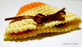 candy corn crochet pattern