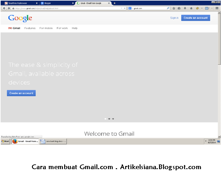 Cara Membuat email (Gmail ) 