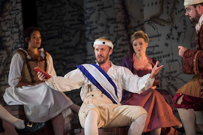 Bernstein: Candide - Felicity Buckland, Johnny Herford, Fflur Wyn, Ben McAteer - West Green House Opera (Photo Matthew William Ellis)*