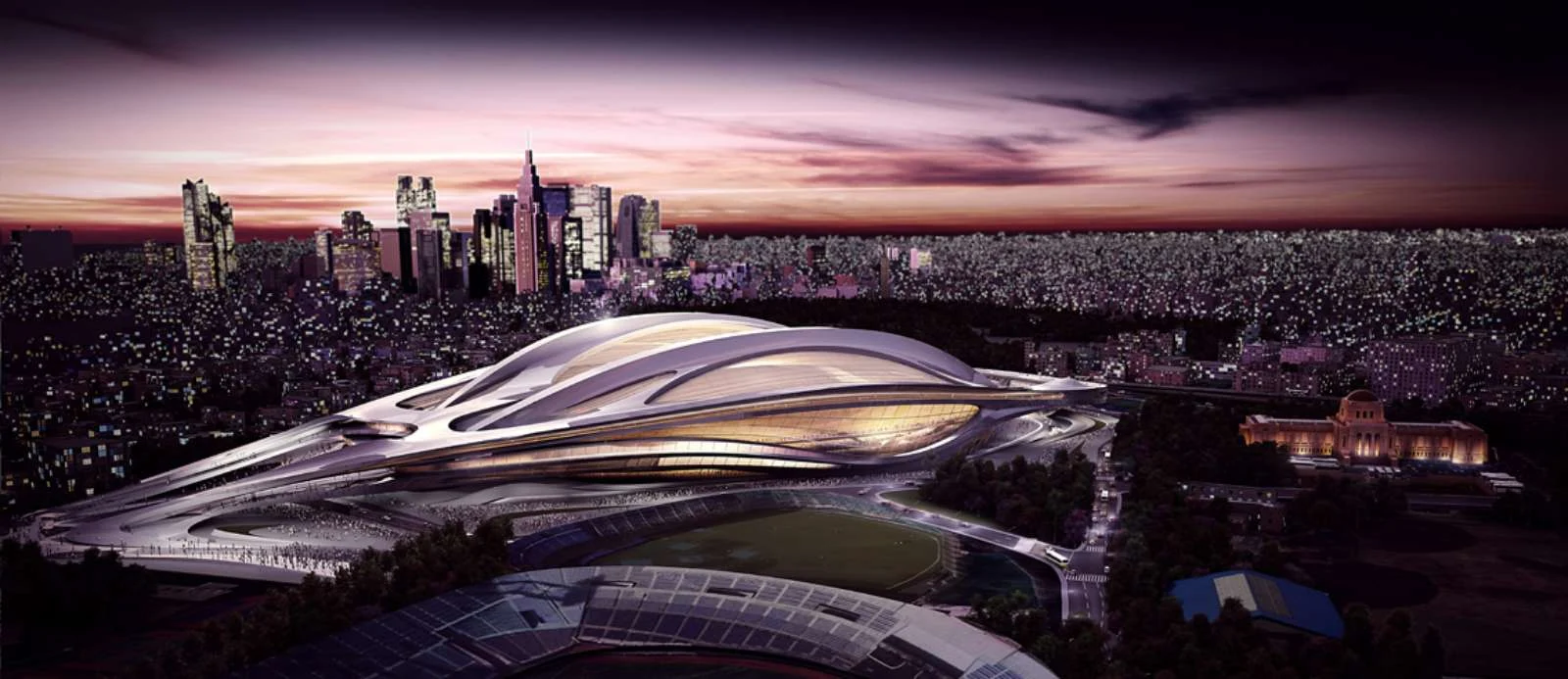 New National Stadium by Zaha Hadid