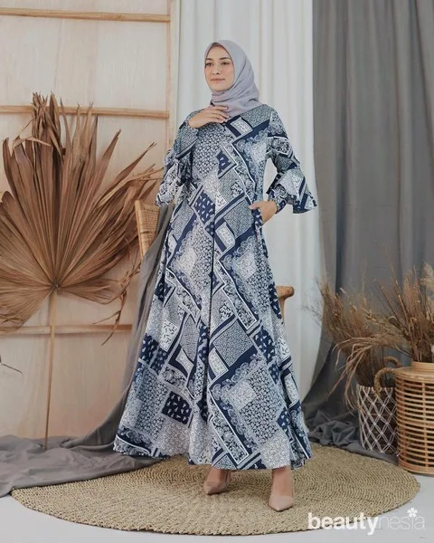 6 Rekomendasi Online Shop Gamis Cantik Untuk Lebaran - Model baju gamis lebaran