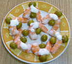 Pinchos de langostinos