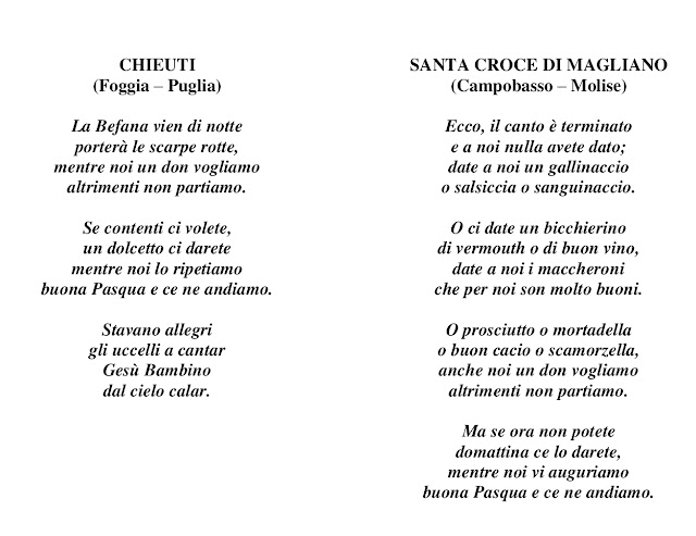 Canto della Pasquetta