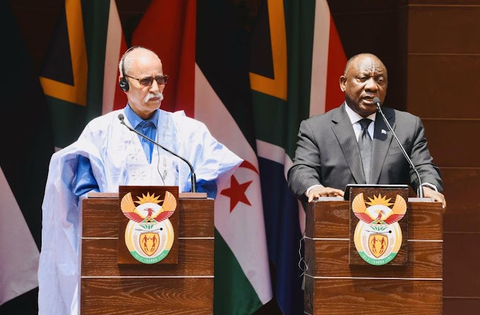 La República Saharaui y Sudáfrica acuerdan elevar la "asociación estratégica" (Comunicado conjunto)