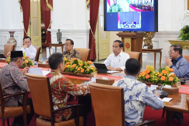 Inilah Arahan Presiden Jokowi Terkait Penanganan Pengungsi Erupsi Gunung Ruang  