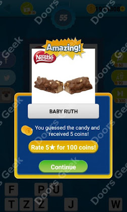Answers, Cheats, Solutions for Guess the Candy Level 55 for android and iphone