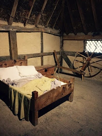 bedroom at Weald and Downland Open Air museum