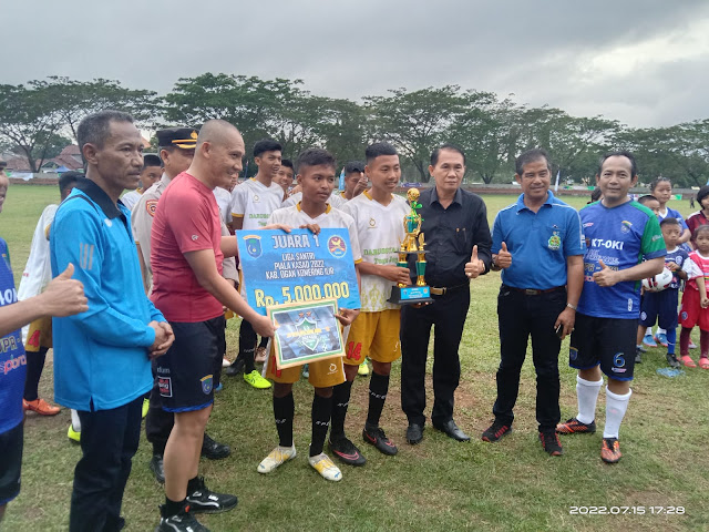 Ponpes Darussafaat Juara Liga Santri Piala KASAD 2022 Wilayah Kab. OKI