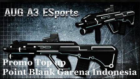 Promo Top Up PB Garena Dapatkan AUG A3 E-Sport Gratis