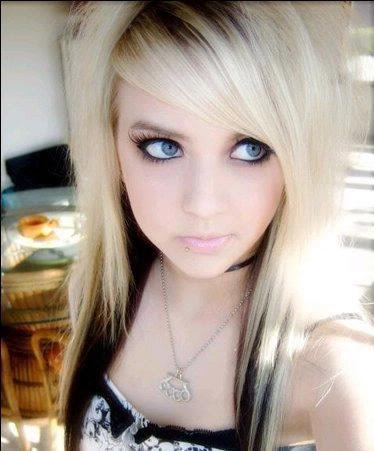 Cute Emo Girl Hairstyles Labels Emo Hairstyle
