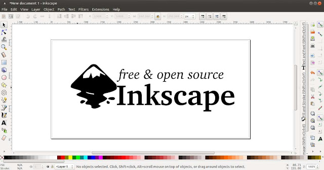 Cara Install Inkscape Di Linux Mint, Ubuntu dan Debian