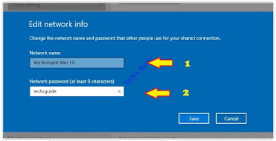 Edit Network Info Windows 10
