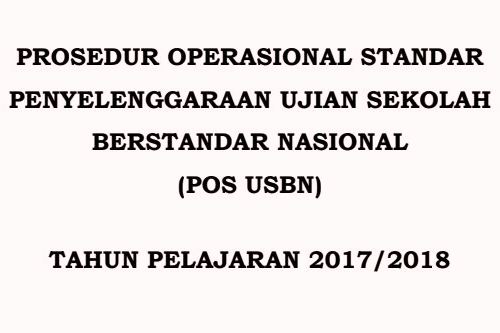 Bsnp Terbitkan Pos Usbn Sd Tahun 2018, Ini Filenya