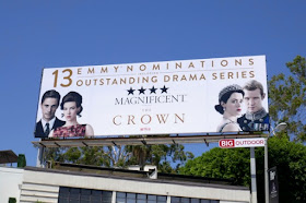 Crown season 2 Emmy nominee billboard