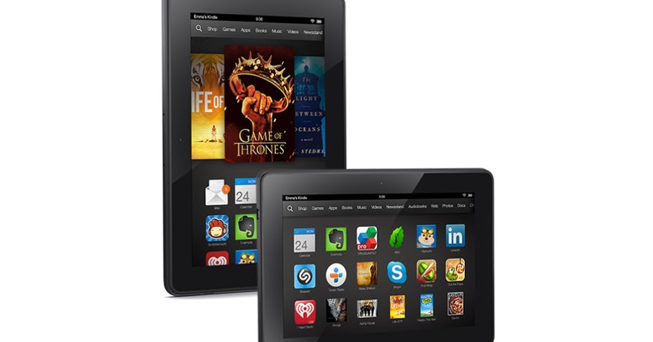 TODAYSHYPE Amazon Introduces the Kindle  Fire  HDX