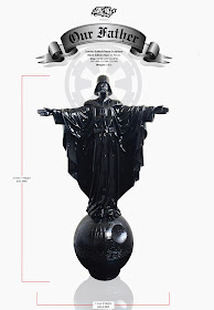 “Our Father” Darth Vader Star Wars Resin Statue by Sket One