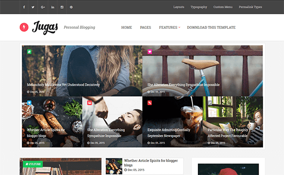 Jugas-Blogger-Template