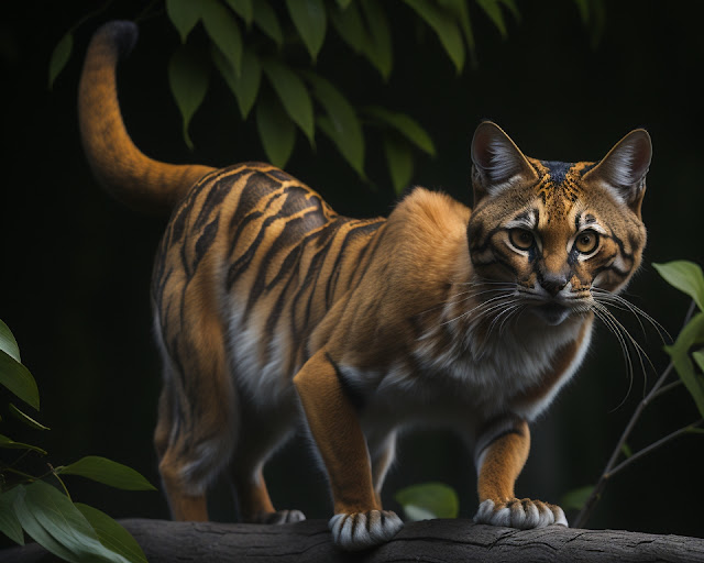 Asiatic Golden Cat, Description, Habitat, Diet, Reproduction, Behavior, Threats, and facts wikipidya/Various Useful Articles