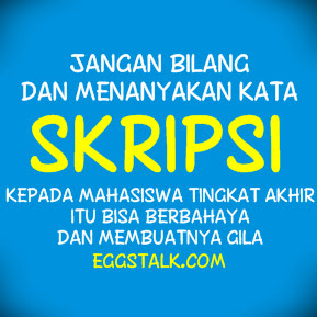 dp bbm lucu mahasiswa skripsi