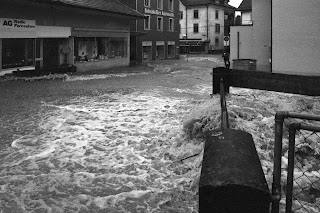 Hochwasser von 1994 in Reinach AG