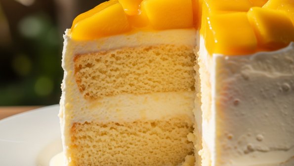 Mango tres leches cake: Tropical turn on Latin Classic