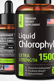 Chlorophyll Liquid Drops