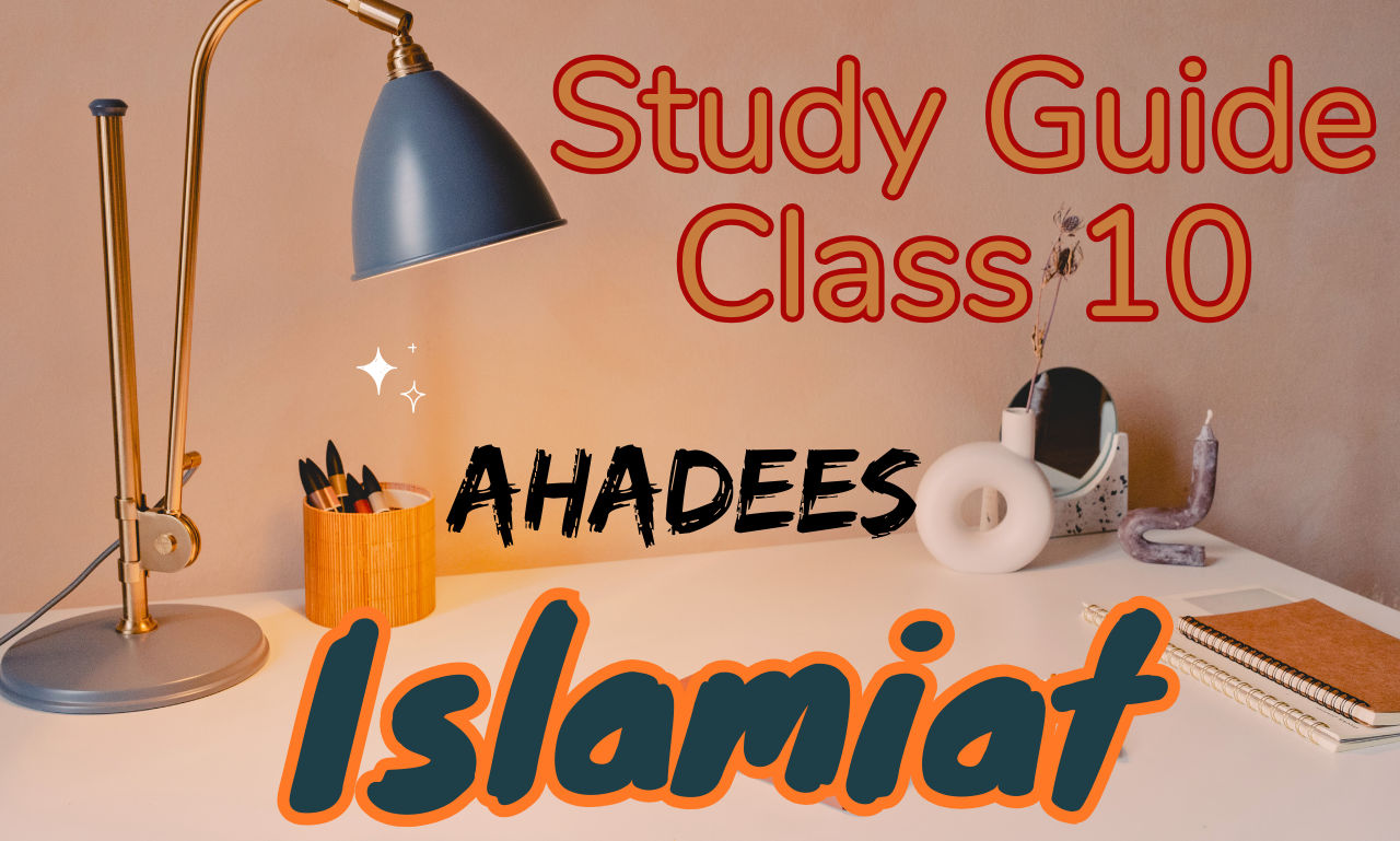 اسلامیات کلاس 10 FBISE - امتحان کی تیاری کے لئے اہم سوالات اور جوابات topics: Surah Al-Ahzab Surah Al-Mumtahina Ahadees Chapter 5 – Taharat-o-Jismani Safai Chapter 6 – Sabar-o-Shukar or Hamari Infarad-O-Ijtimai Zindagi Chapter 7 – Ayli Zindage Ki Ahmiyat Chapter 8 – Hijrat-o-Jahad Chapter 9 – Huqooq-Ul-Ibad
