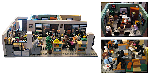 Office Lego Set