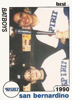 Steven Zinn 1990 San Bernardino Spirit card