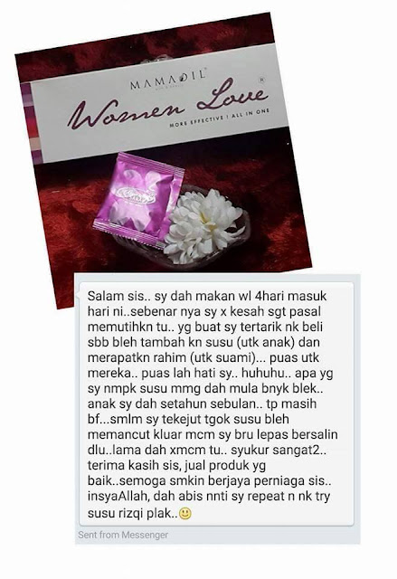 Mamadil : Women Love / Slim Love / Susu Rizqi Murah