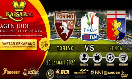 PREDIKSI BOLA TERPERCAYA TORINO VS GENOA 10 JANUARI 2020