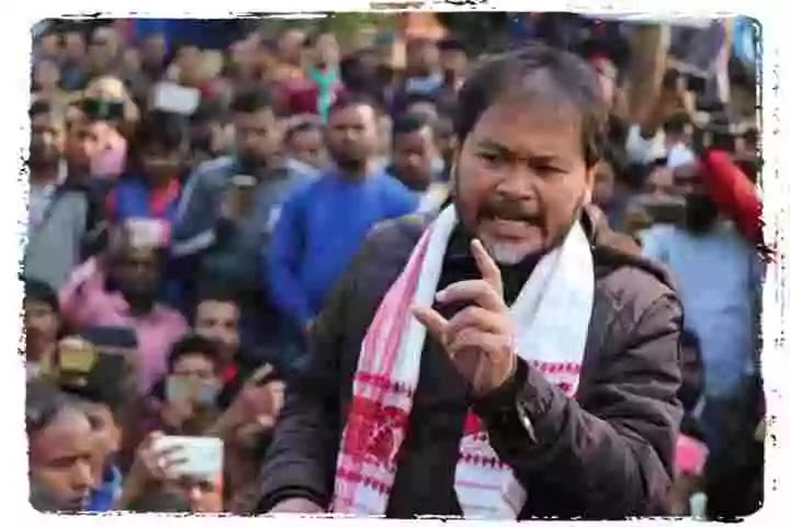 Assam MLC Akhil Gogoi found acquitted from the NIA case Akhil Gogoi